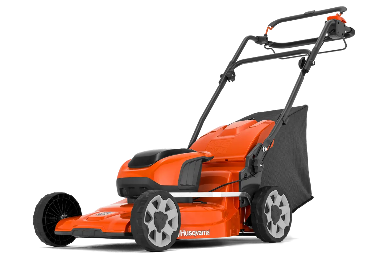 Husqvarna LC 142iS cu acumulator și încărcător